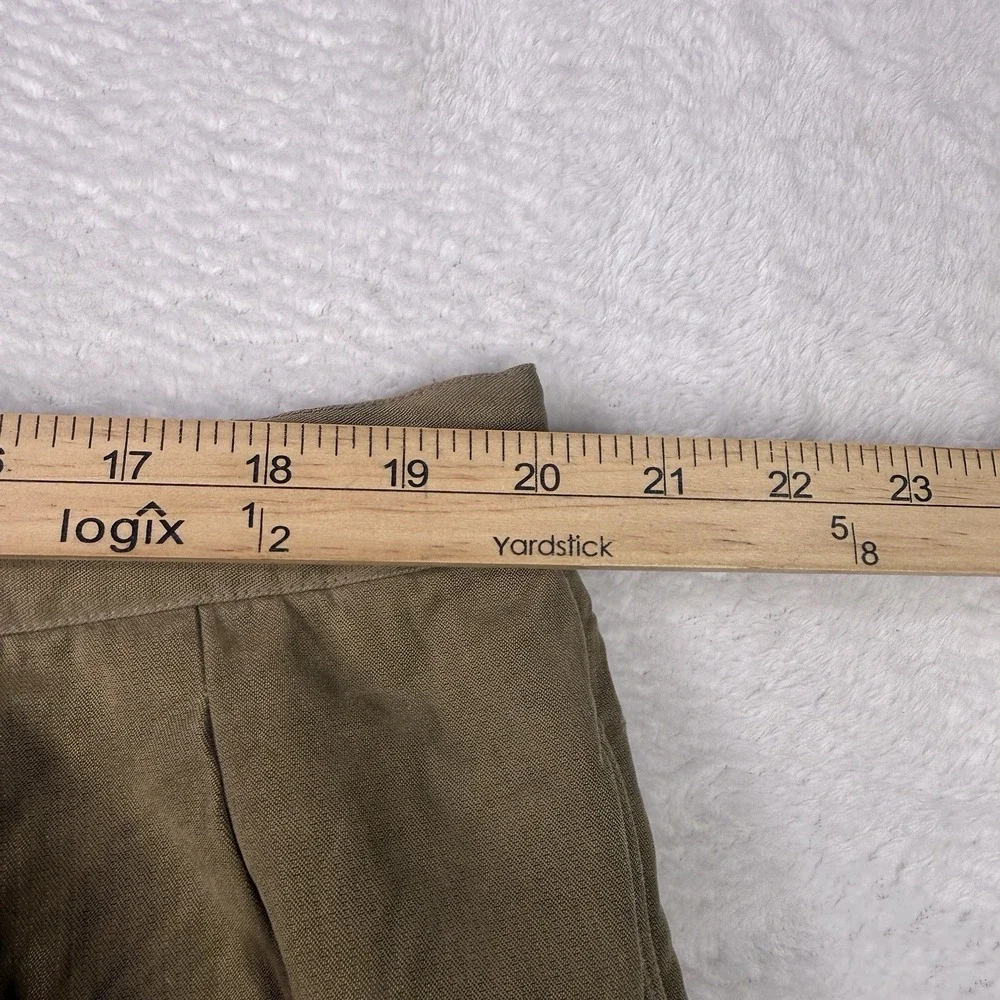 Tommy Bahama Shorts Mens 42 Brown Island Zone Relax‎ Silk Chino Resort Pleated